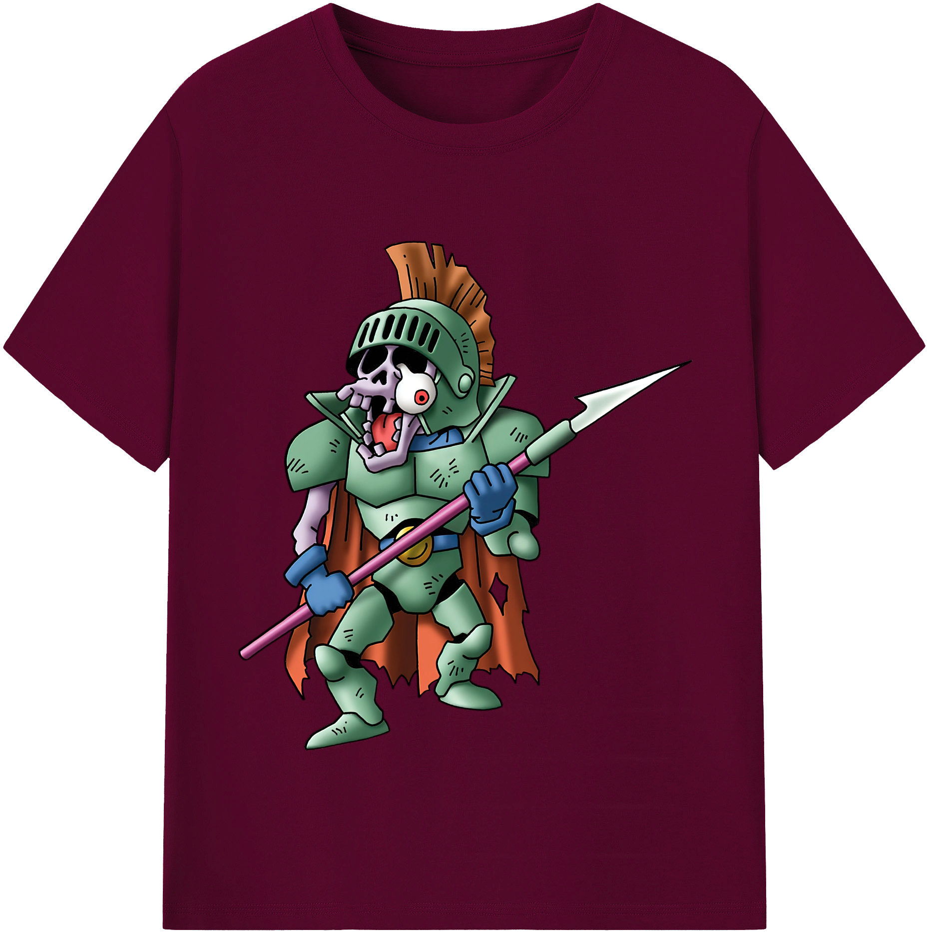 （画像用） ドラゴンクエスト Doragon Kuesuto Dragon Quest レディースカジュアルプリントTシャツ（綿100％）